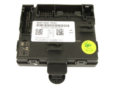 Audi q7 4m блок керування модуль двері 4m0959793c фото №1