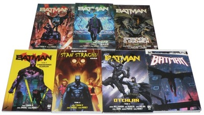 DC Batman - tom 1,2,3,4,5,6,7 --- FOLIA !