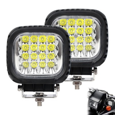 2 szt. фара робоча протитуманна фара 16 led 48w 12v/24v прожектор фото №1