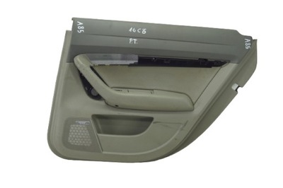 Обшивка двері правий задня audi a6 c6 bose шкіра фото №1