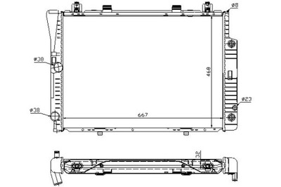 AUŠINTUVAS VARIKLIO MERCEDES S (W140) 2.8/3.2 03.91- 