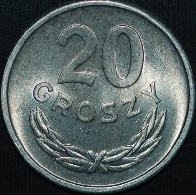 20 groszy 1961 - menniczy egzemplarz