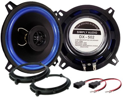 SPEAKERS 13CM AUDI A4 B5 DOOR FRONT DISTANCE  