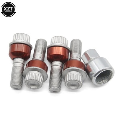 CAR M14*1.5 TIRE ANTI-THEFT SCREW WHEEL BOLT WITH MOVABLE TEETH 20 T~20782