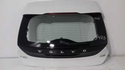 Volvo v40 задня кришка багажника 2012 rok білий фото №1
