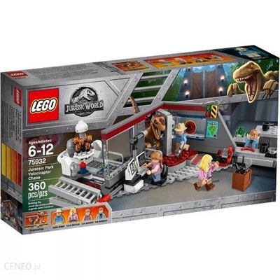 LEGO 75932 Jurrasic World Pościg raptorów NOWY