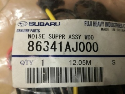 Новый динамик датчиков subaru 86341aj000 фото №1