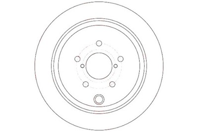 Trw тормозные диски тормозные 2szt subaru brz 2.0 фото №1