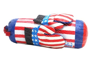 ZESTAW BOKSERSKI DLA DZIECI WOREK PLUS RĘKAWICE