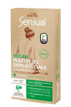 Joanna - Sensual VEGAN - Plastry do depilacji