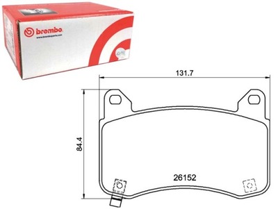 ZAPATAS DE FRENADO TESLA MODELO 3 5YJ3 01 17- TESLA MODELO Y 5YJY 03 19-  