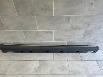 Молдинг порог правая хром каркас mercedes w166 x166 gl gls комплект фото №1