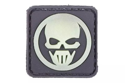 Naszywka velcro Patch PVC rzep 3D Ghost