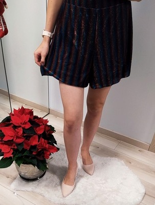 MISS SELFRIDGE połyskujące spodenki r 42 CA15