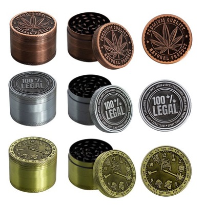 Młynek grinder metal Amsterdam 420, Fi 50 mm,4part