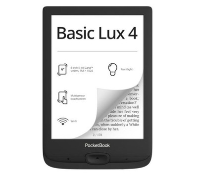 Czytnik E-booków Pocketbook Basic Lux 4 6'' 8GB