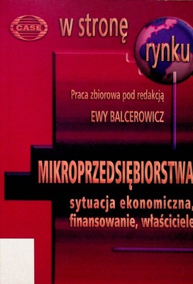 Mikroprzedsiębiorstwa - sytuacja ekonomiczna