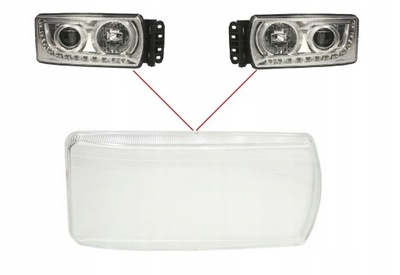 Стекло фара iveco stralis trakkter eurocargo фото №1