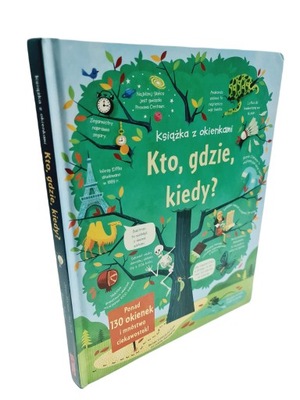 Kto gdzie kiedy. Książka z okienkami