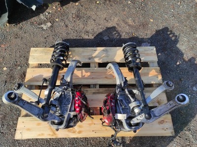 Поворотный кулак левая рычаги амортизационная стойка alfa romeo giulia фото №1