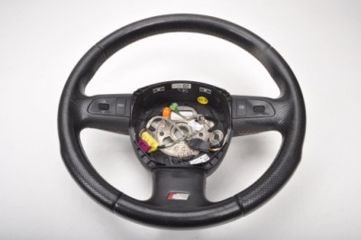 Audi a6 c6 воздуховод кожаный лепестки переключения s-line фото №1