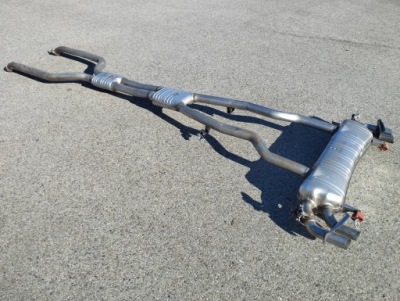 Bmw 7 g11 750i m набор выхлоп гаситель трубы выпускные фото №1