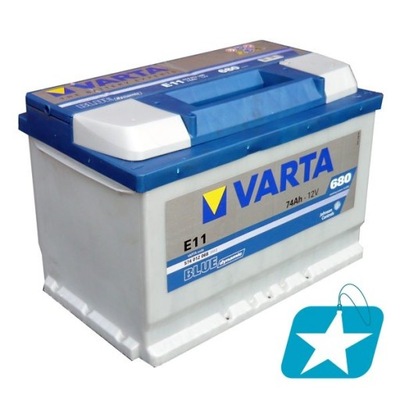 VARTA BLUE DYNAMIC 74AH 680A (E11) 