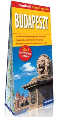 BUDAPESZT LAMINOWANY MAP&GUIDE 2W1: PRZEWODNIK...