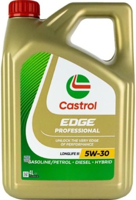 OLEJ SILNIKOWY 5W-30 4L TITANIUM CASTROL EDGE