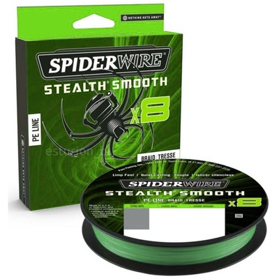 PLECIONKA SPIDERWIRE Stealh Smooth8 X8 PE Green 0,15mm/150m