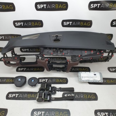 Bmw x5 f15 приборная панель консоль подушки безопасности ремни подушка безопасности фото №1