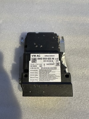 Датчик модуль подушка безопасности audi 8w0959655m фото №1