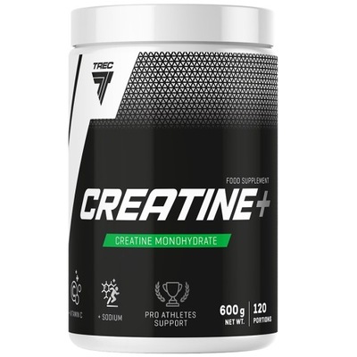 TREC CREATINE 100% 600g KREATYNA SIŁA MASA MOC NAT