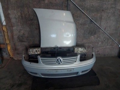 Kompletny перед капот бампер лампи pas volkswagen polo iii lift lb7z фото №1