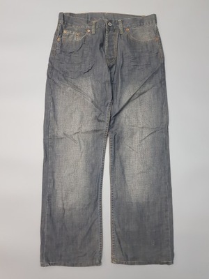 LEVIS 501 klasyczne spodnie jeansy męskie 33/34 pas 88