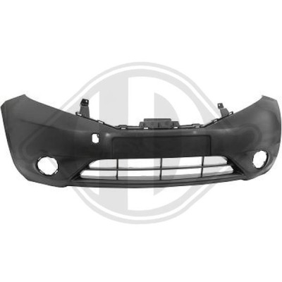 Бампер do nissan note 13- фото №1