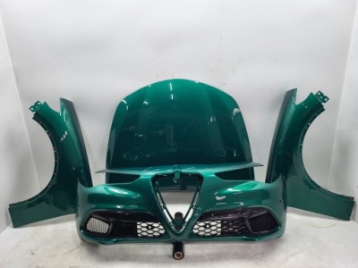 Капот alfa romeo stelvio фото №1