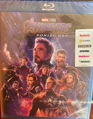 Film Avengers Koniec gry płyta Blu-ray-folia