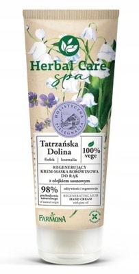 Herbal Care SPA regenerujący krem-maska borowinowa do rąk 100ml