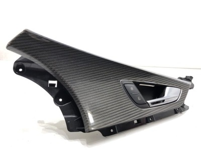 Ручка внутрішня правий перед карбон audi a7 4g хетчбек 10-18 фото №1