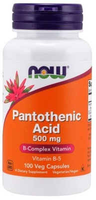 NOW Foods Pantothenic Acid kwas pantotenowy 100 k