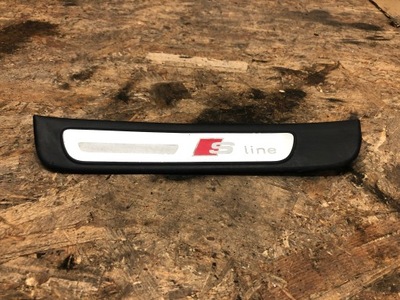 Молдинг порог левый задняя s line a4 b8 8k0853375b фото №1