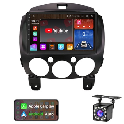 RADIO GPS BT ANDROID MAZDA 2 2007-2014 SIM 8/128GB