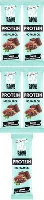 BeRAW Protein Baton proteinowy 38% Raw Cococa, 40g x5