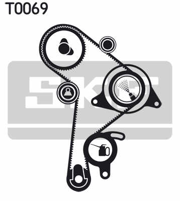 COMPUESTO ENGRANAJE DE DISTRIBUCIÓN SKF VKMA 01013 VKMA01013  