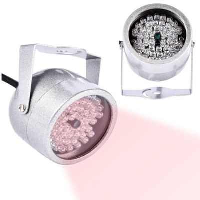 LAMPA DOŚWIETLACZ PODCZERWIENI IR KAMERY 48 LED 20M
