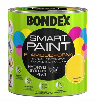 Farba ceramiczna ścienna Bondex Smart Paint 2,5 l Bondexowy