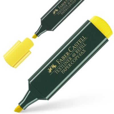 Zakreślacz Textliner 48 żółty, Faber-Castell