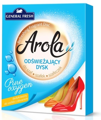 Odświeżający dysk do szaf AROLA PURE OXYGEN