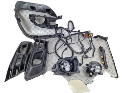 Renault captur i lift решітка радіатора захист протитуманна фара led джгут датчик pdc частини фото №1